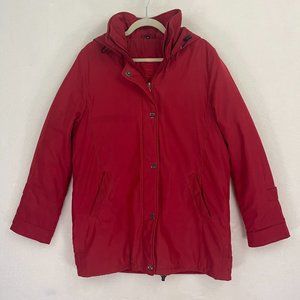 Rare Vintage Red Spelling Full Zip Winter Jacket Men's Size 42